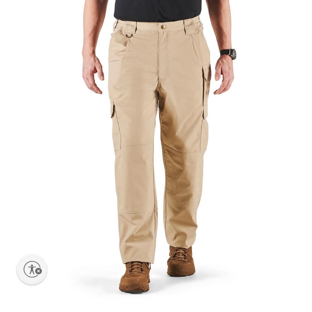 5.11® Men’s Regular Fit Taclite Pro Ripstop Cargo Pant, TDU Khaki, 34x32 (NWOT)